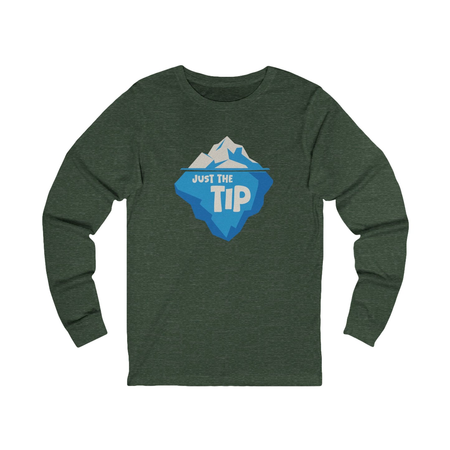 Just the Tip of the Iceberg — Flirtatious Retro Long Sleeve (Dark)
