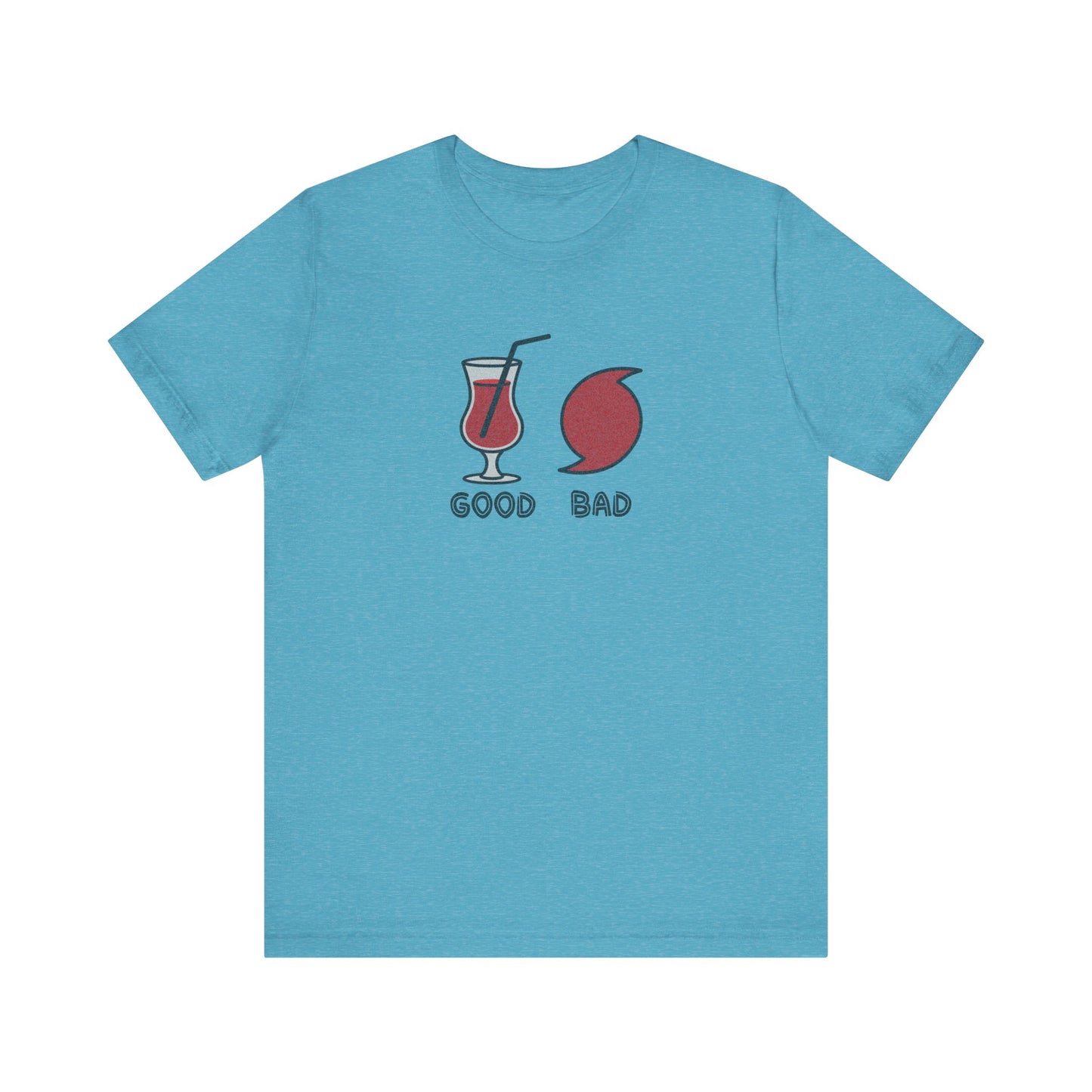 Good Hurricane, Bad Hurricane – Tropical Retro Tee (Light)