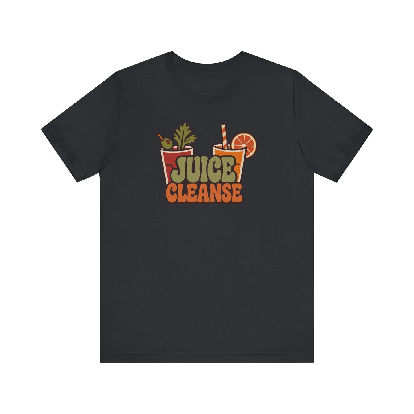 Juice Cleanse Liquid Diet — Boozy Brunch Retro Tee (Dark)