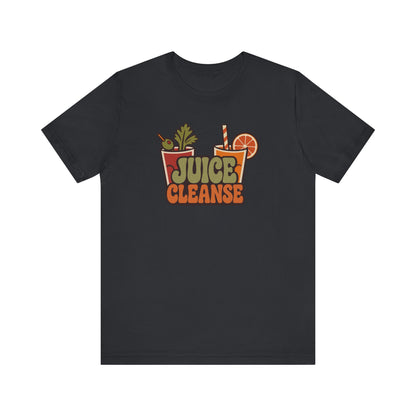 Juice Cleanse Liquid Diet — Boozy Brunch Retro Tee (Dark)