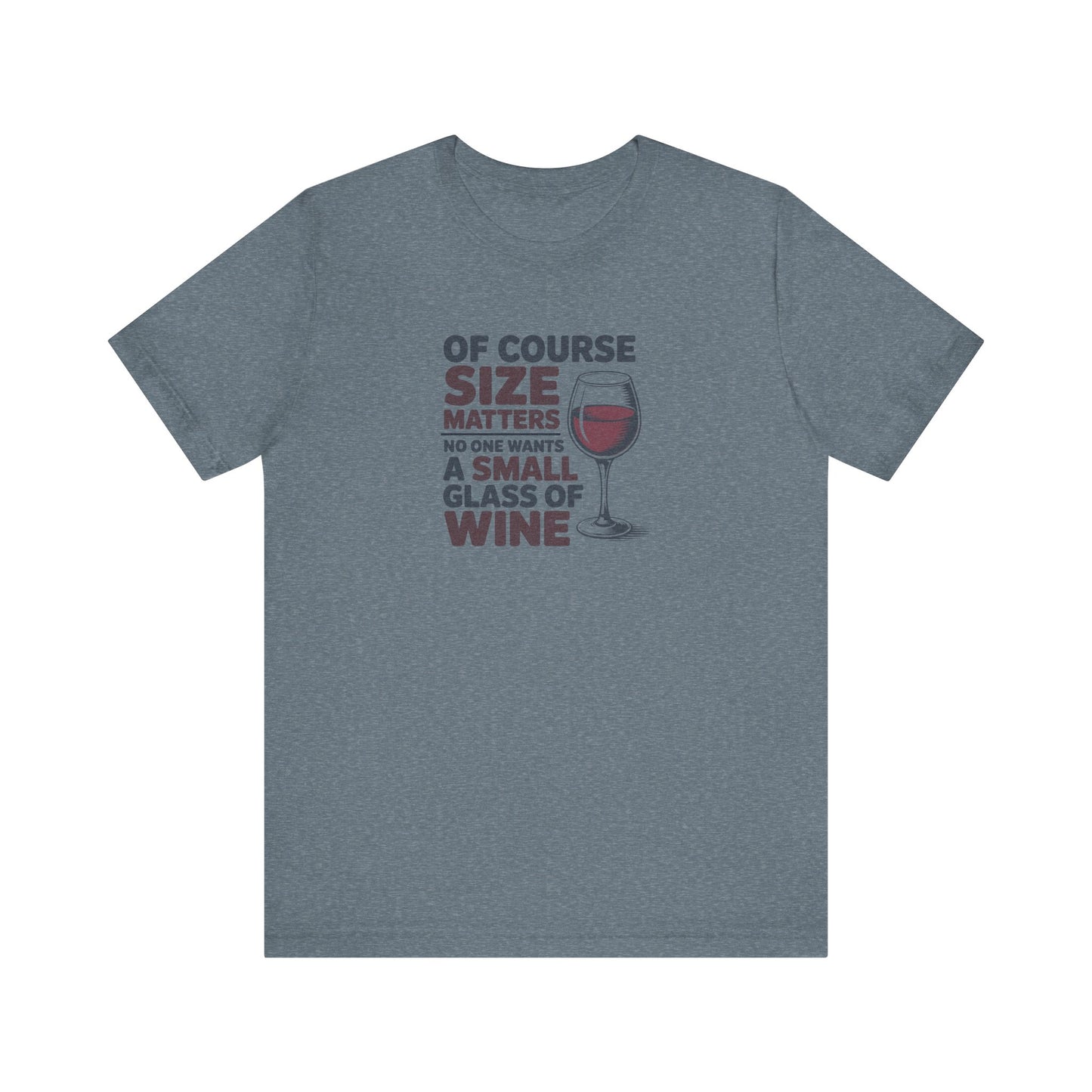 Big Glass Energy — Wine Lover Retro Tee (Light)