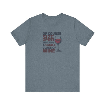 Big Glass Energy — Wine Lover Retro Tee (Light)