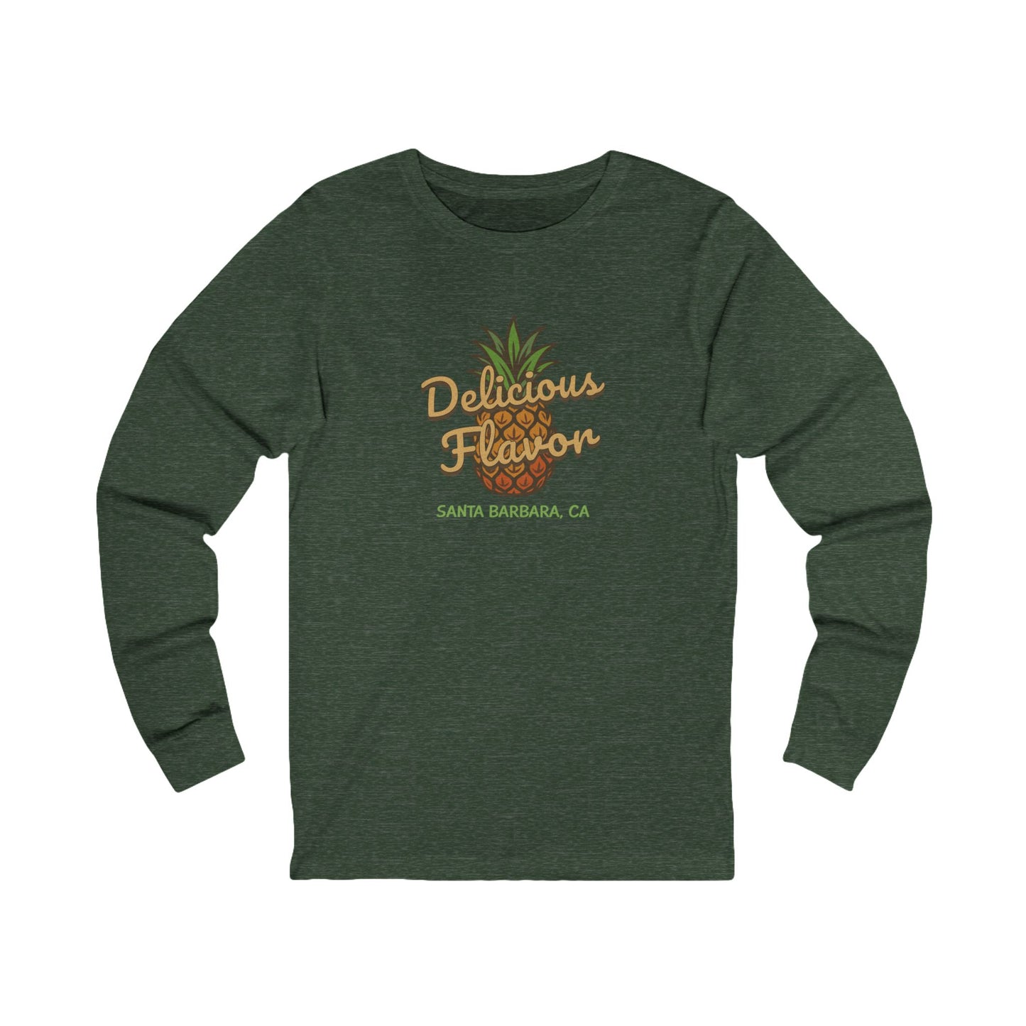 Delicious Flavor — Santa Barbara Pineapple Long Sleeve (Dark)