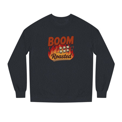 Boom, Roasted — Michael Scott Retro Sweatshirt (Dark)