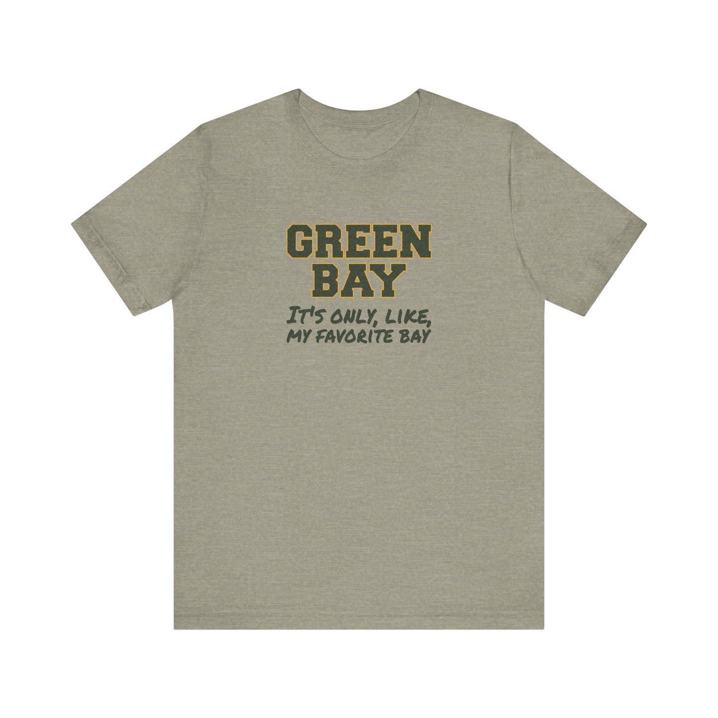 Green Bay (My Favorite Bay) — Phoebe Buffay Football Tee (Light)