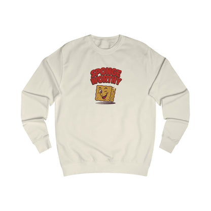 Spongeworthy — Seinfeld Retro Cartoon Sweatshirt (Light)