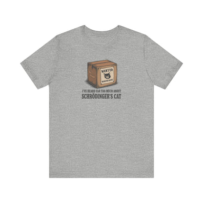 Schrödinger’s Cat — Big Bang Theory Retro Tee (Light)