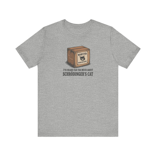 Schrödinger’s Cat — Big Bang Theory Retro Tee (Light)