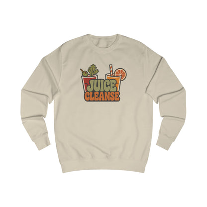 Juice Cleanse Liquid Diet — Boozy Brunch Retro Sweatshirt (Light)