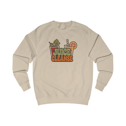 Juice Cleanse Liquid Diet — Boozy Brunch Retro Sweatshirt (Light)