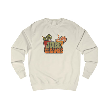 Juice Cleanse Liquid Diet — Boozy Brunch Retro Sweatshirt (Light)