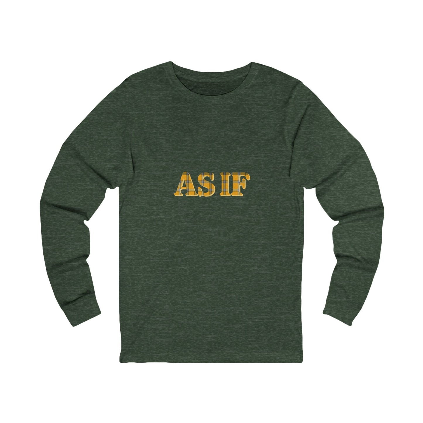 As If — Clueless Cher Horowitz Retro Long Sleeve (Dark)