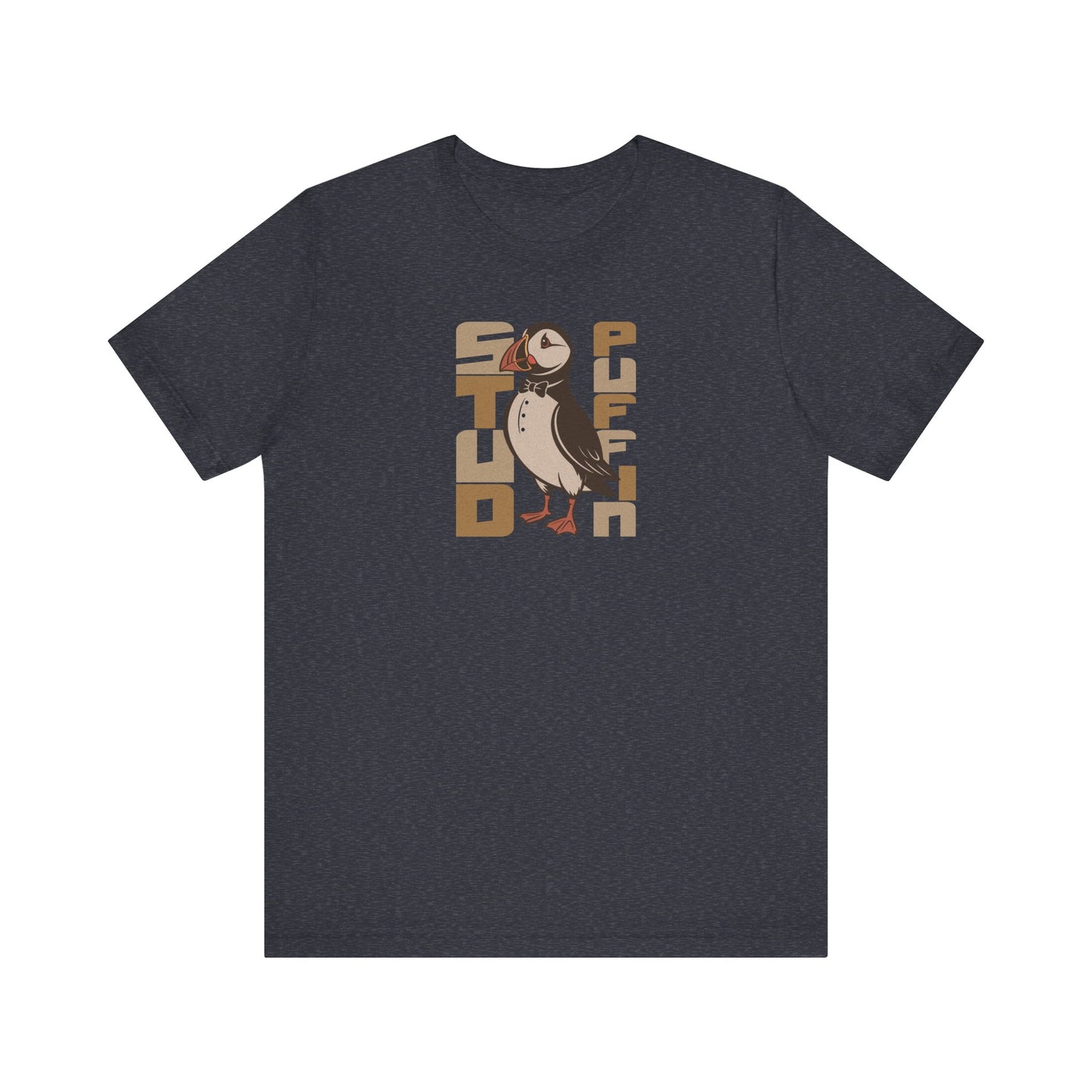 Stud Puffin, Licensed to Chill – Spy-Bird Retro Tee (Dark)