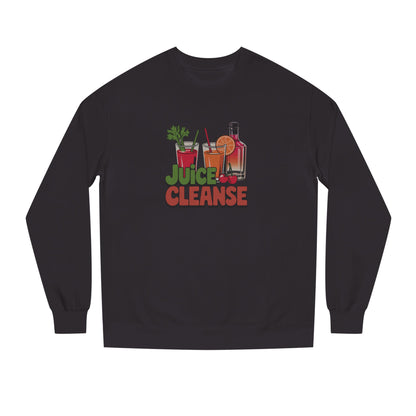 Juice Cleanse Liquid Diet — Boozy Brunch Retro Sweatshirt (Dark)