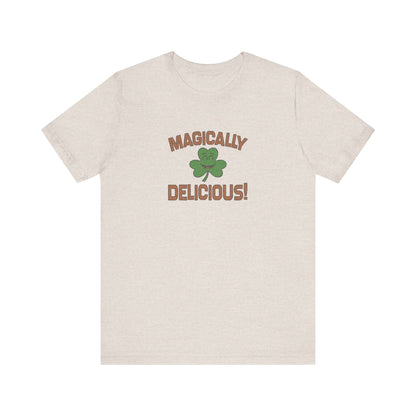 Magically Delicious — St. Patrick’s Retro Tee (Light)