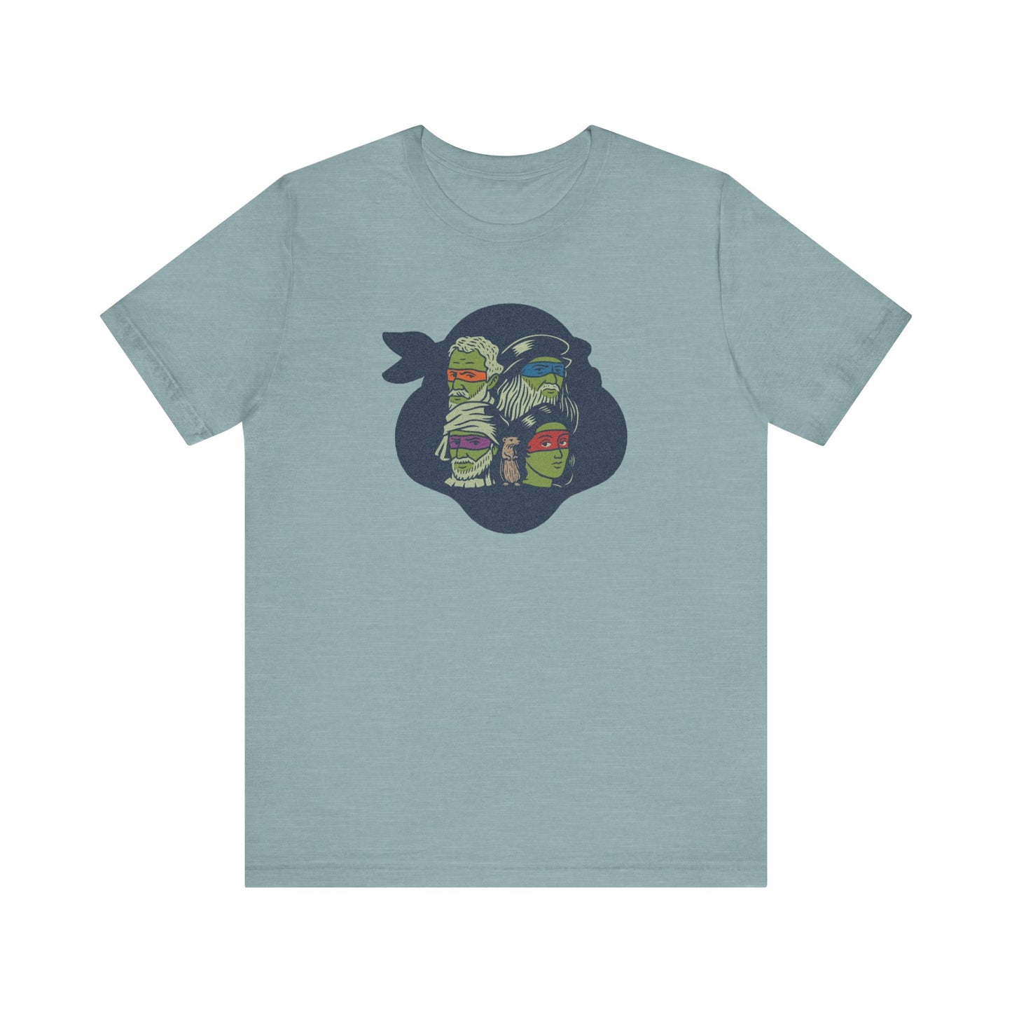 Renaissance Ninja Turtles — TMNT Retro Tee (Light)