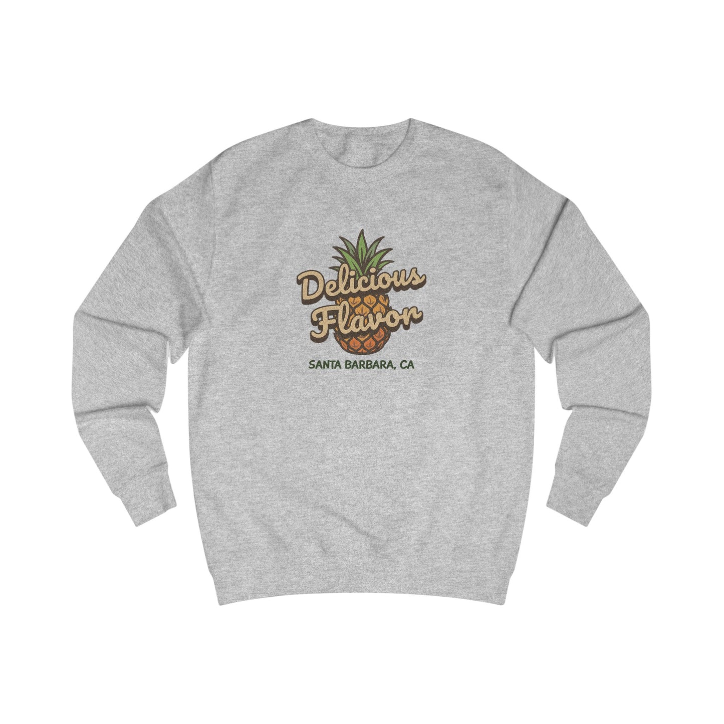 Delicious Flavor — Santa Barbara Pineapple Sweatshirt (Light)