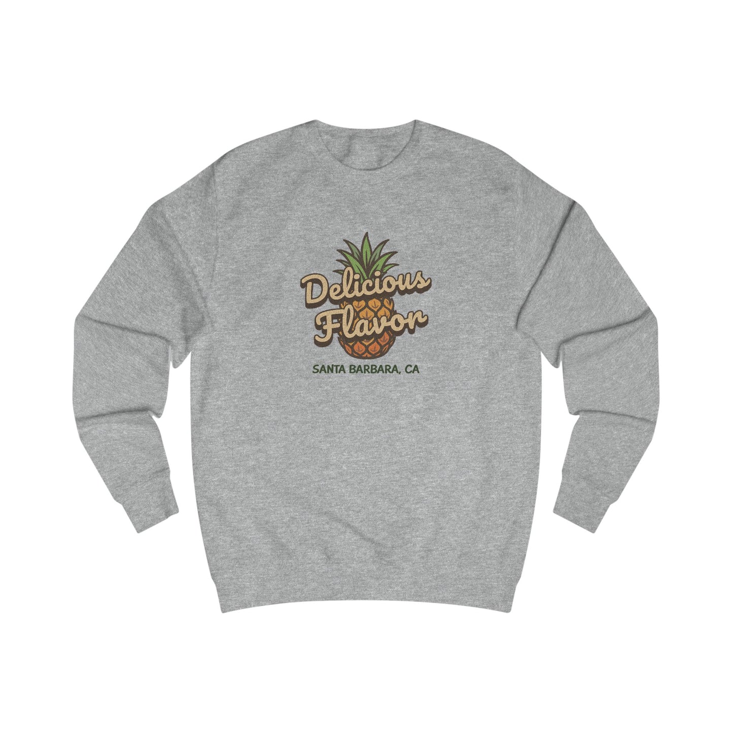 Delicious Flavor — Santa Barbara Pineapple Sweatshirt (Light)