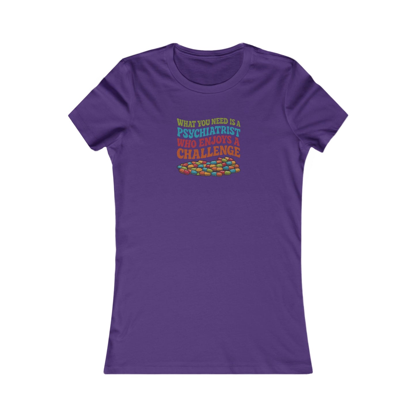You Need a Psychiatrist — Dorothy Zbornak Retro Women's Tee (Dark)