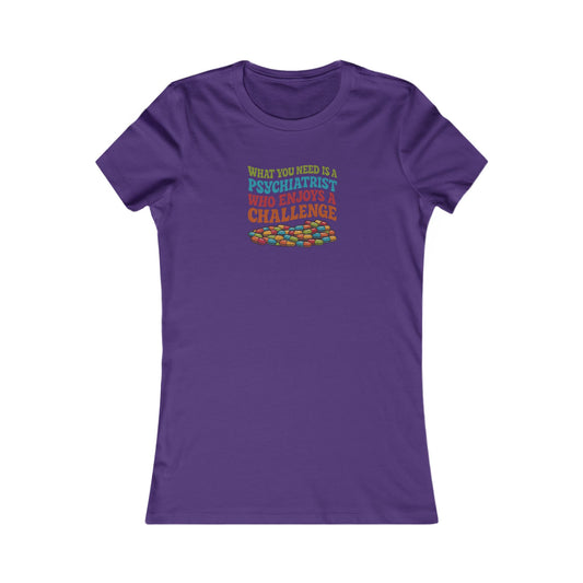 You Need a Psychiatrist — Dorothy Zbornak Retro Women's Tee (Dark)