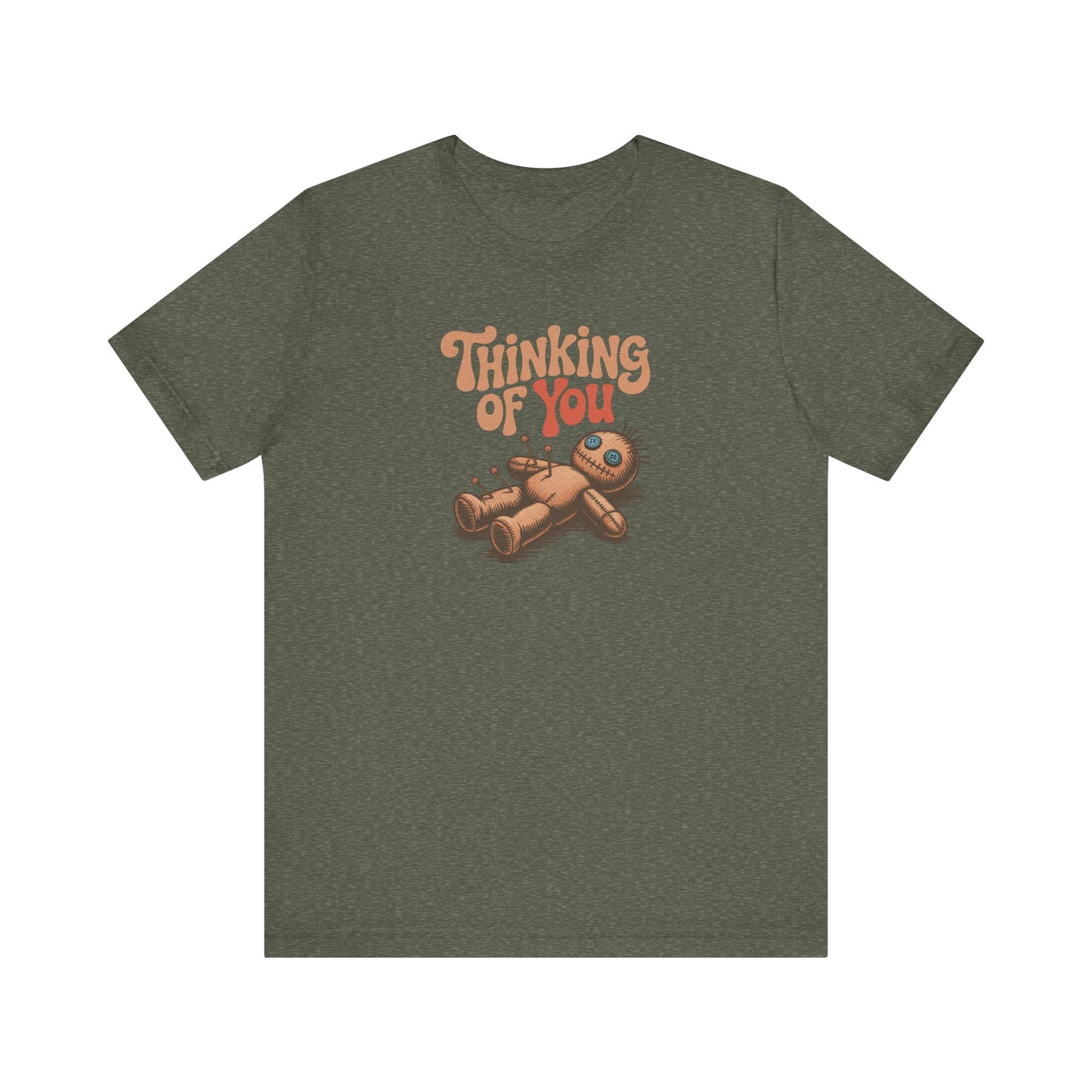 The Voodoo That You Do, So Well — Retro Voodoo Doll Tee (Dark)