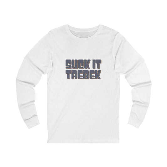 Suck It Trebek — SNL Celebrity Jeopardy Sketch Long Sleeve (Light)