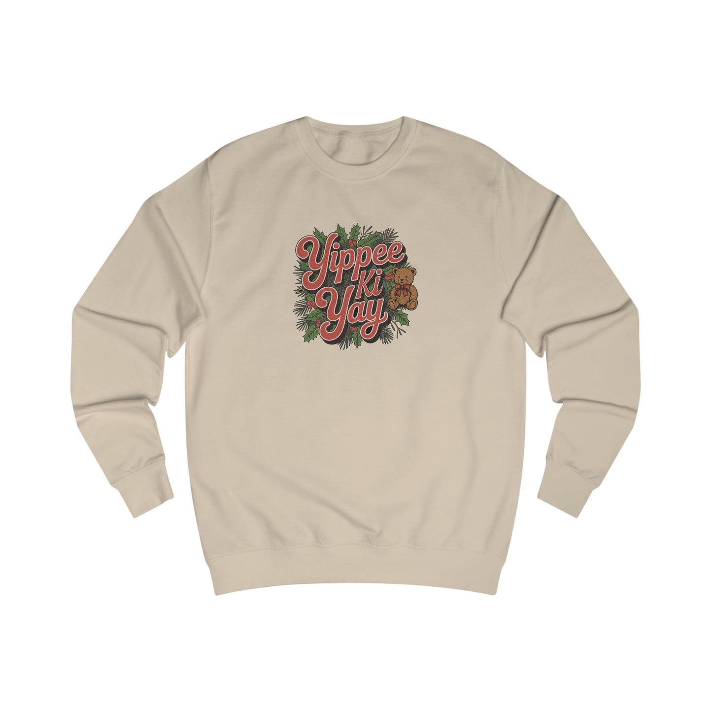 Yippee Ki Yay — Die Hard Retro Christmas Sweatshirt (Light)