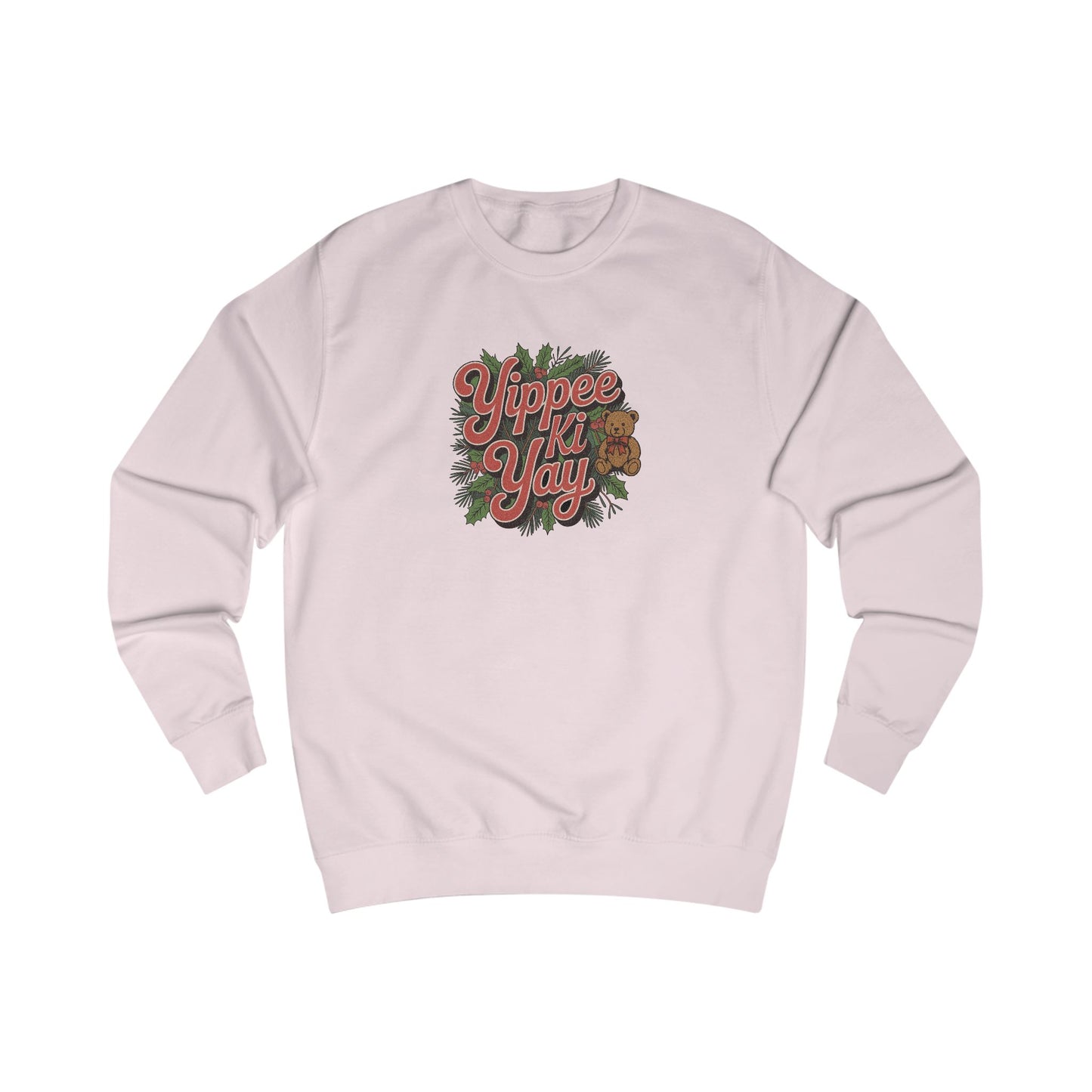 Yippee Ki Yay — Die Hard Retro Christmas Sweatshirt (Light)