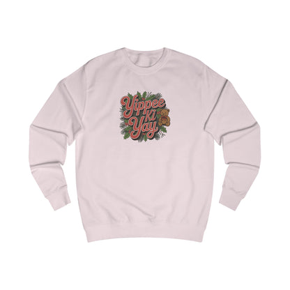 Yippee Ki Yay — Die Hard Retro Christmas Sweatshirt (Light)
