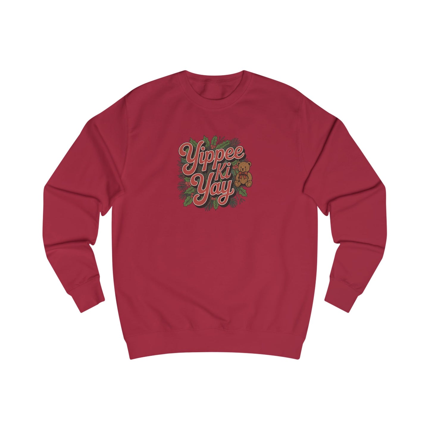Yippee Ki Yay — Die Hard Retro Christmas Sweatshirt (Light)