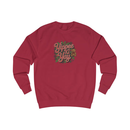 Yippee Ki Yay — Die Hard Retro Christmas Sweatshirt (Light)