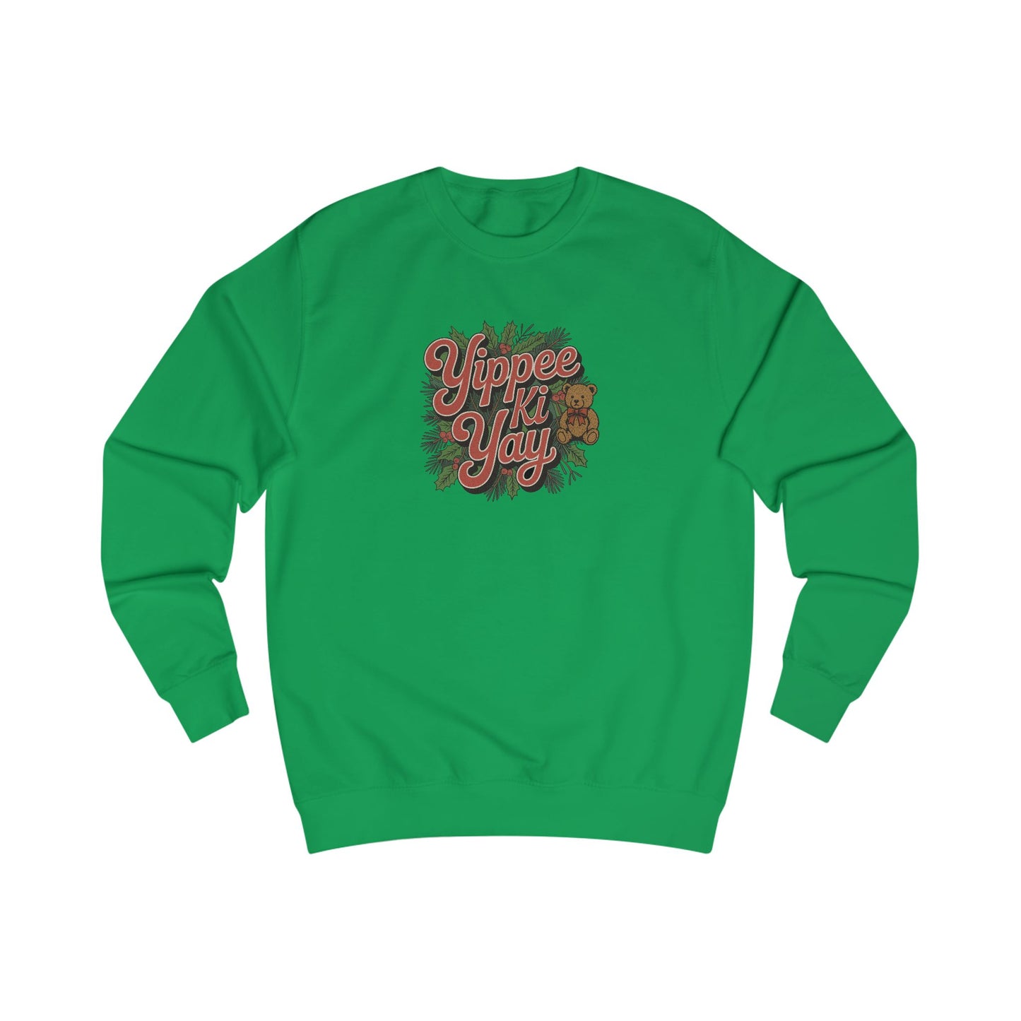 Yippee Ki Yay — Die Hard Retro Christmas Sweatshirt (Light)