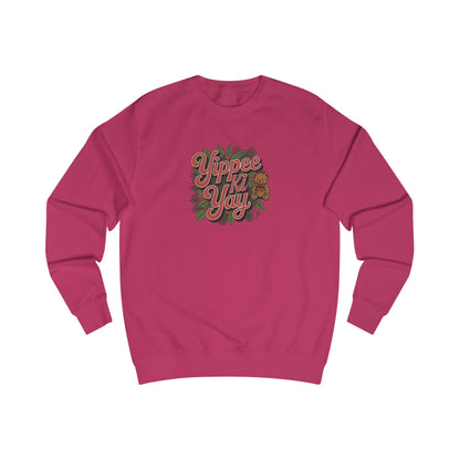 Yippee Ki Yay — Die Hard Retro Christmas Sweatshirt (Light)