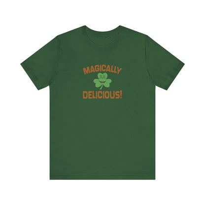 Magically Delicious — St. Patrick’s Retro Tee (Dark)