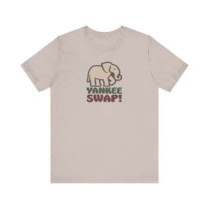 Yankee Swap! Christmas Party — Michael Scott Retro Tee (Light)