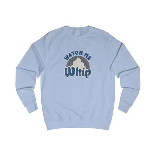Watch Me Whip — Retro Thanksgiving Sweatshirt (Light)