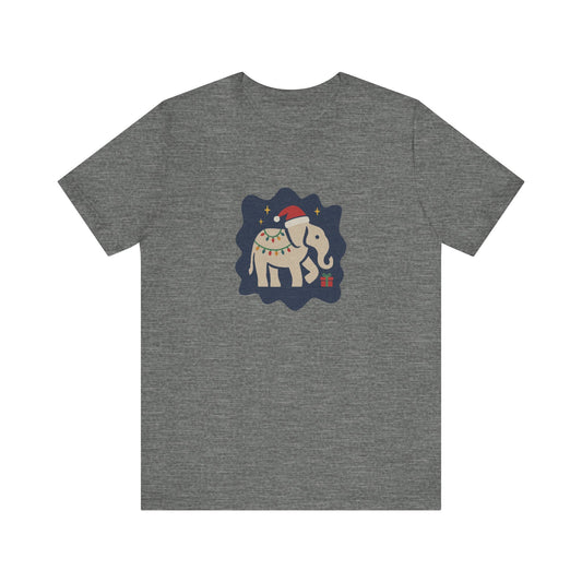 White Elephant Season — Retro Christmas Graphic Tee (Light)