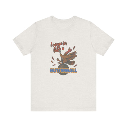 Like a Butterball — Miley Cyrus Thanksgiving Parody Retro Tee (Light)