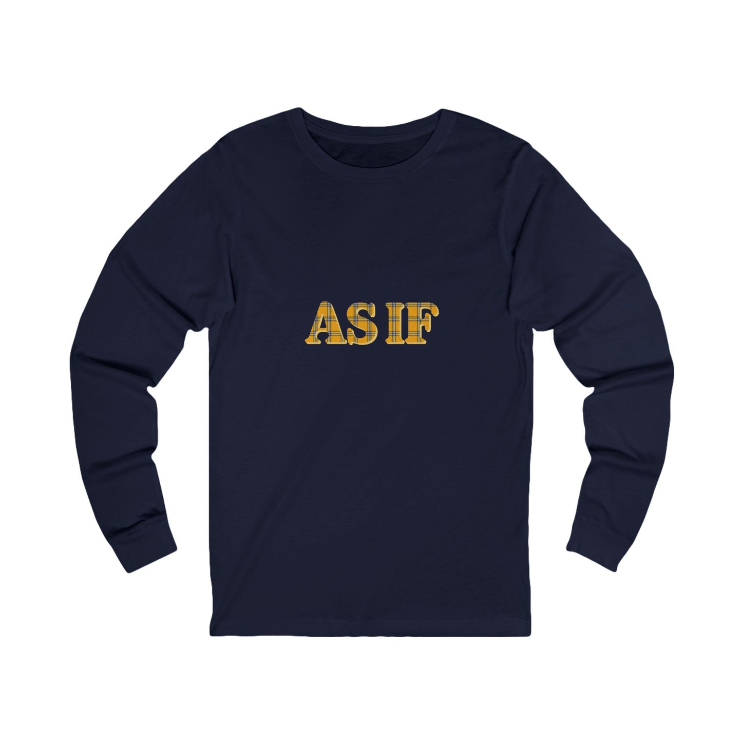 As If — Clueless Cher Horowitz Retro Long Sleeve (Dark)