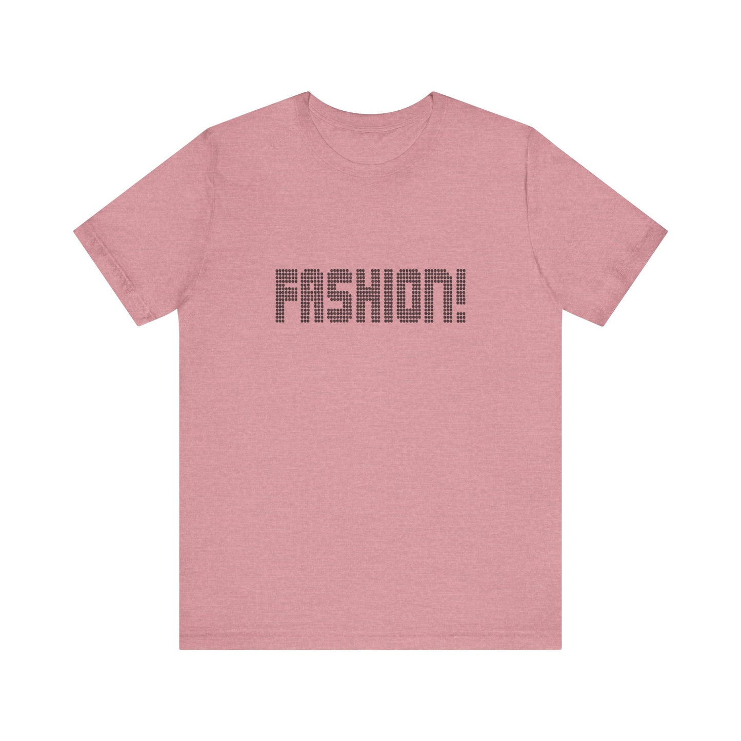 FASHION! — Psych Faux Rhinestones Retro Tee (Light)
