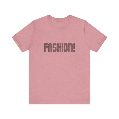 FASHION! — Psych Faux Rhinestones Retro Tee (Light)