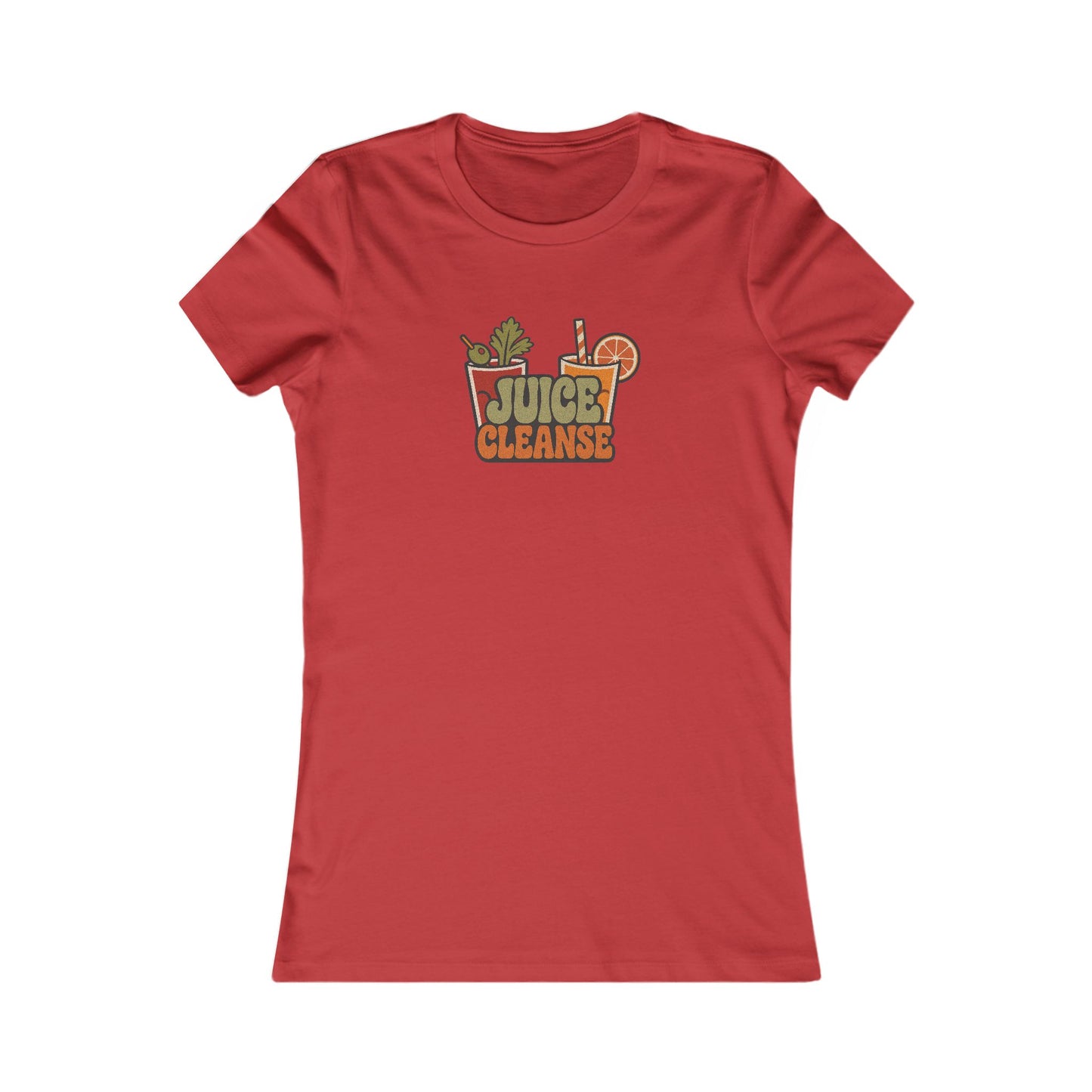 Juice Cleanse Liquid Diet — Boozy Brunch Retro Women's Tee (Light)
