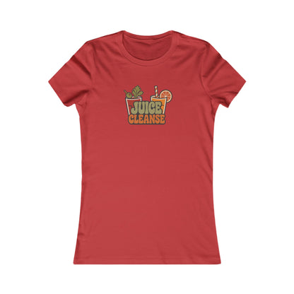 Juice Cleanse Liquid Diet — Boozy Brunch Retro Women's Tee (Light)