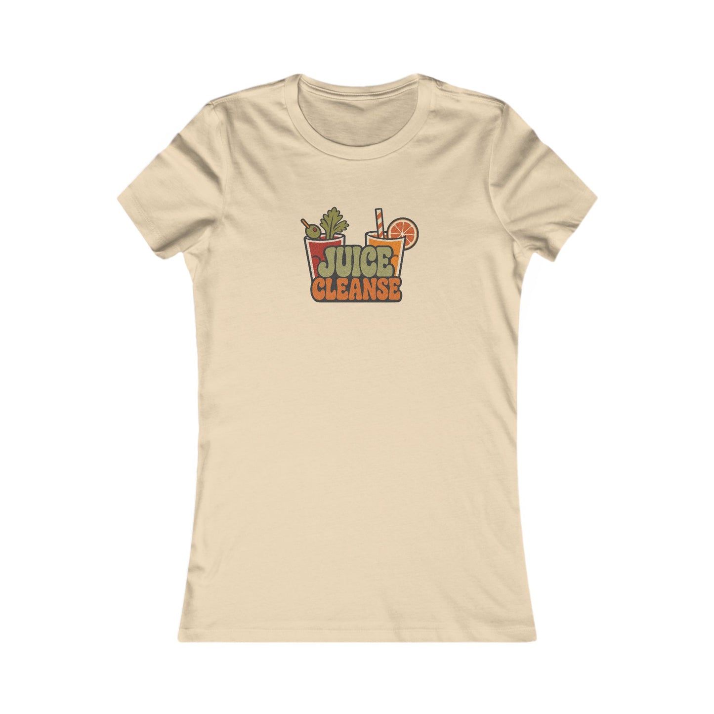 Juice Cleanse Liquid Diet — Boozy Brunch Retro Women's Tee (Light)