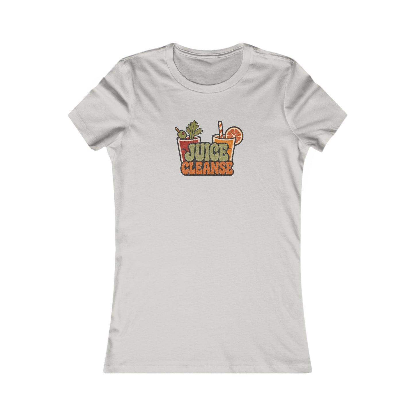 Juice Cleanse Liquid Diet — Boozy Brunch Retro Women's Tee (Light)