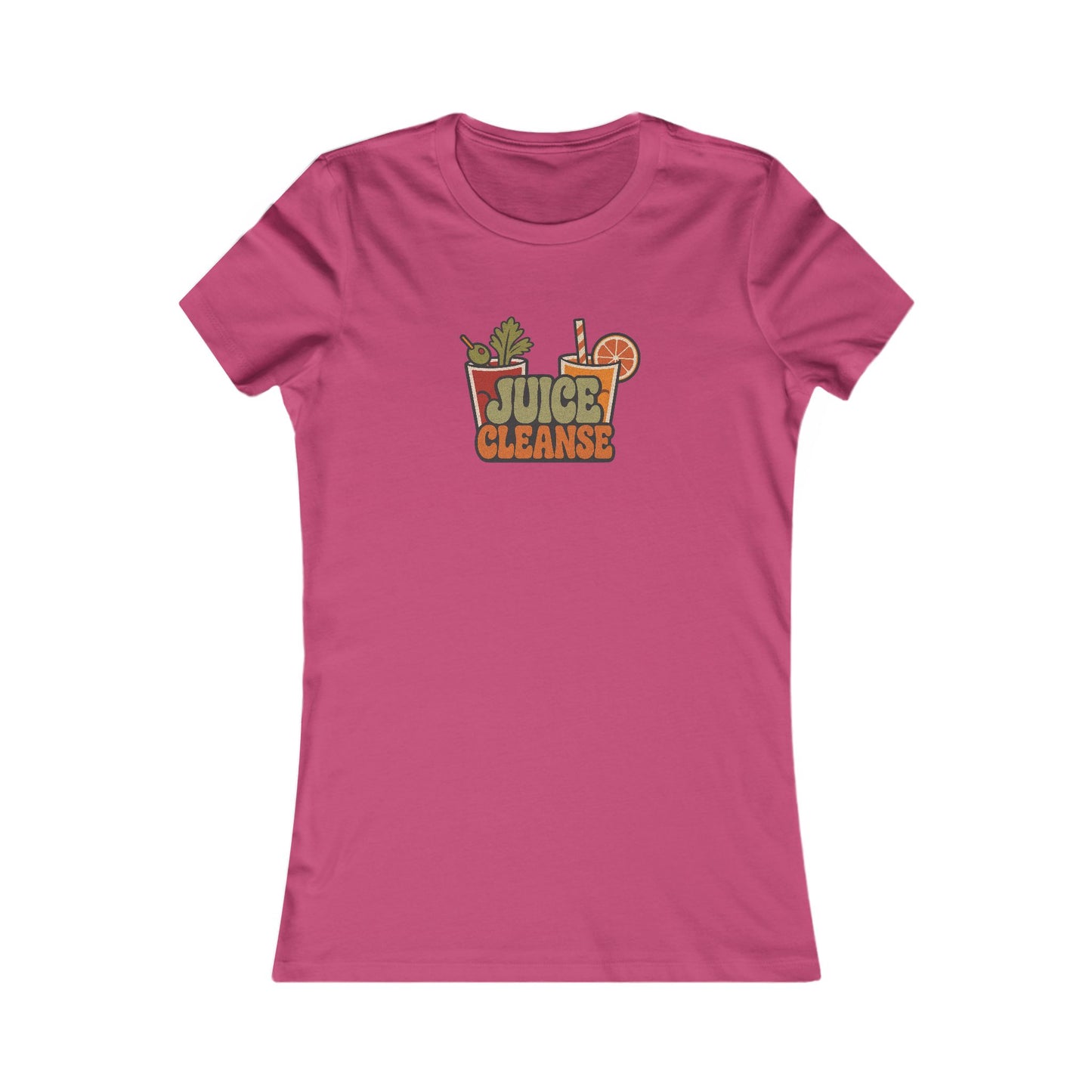 Juice Cleanse Liquid Diet — Boozy Brunch Retro Women's Tee (Light)