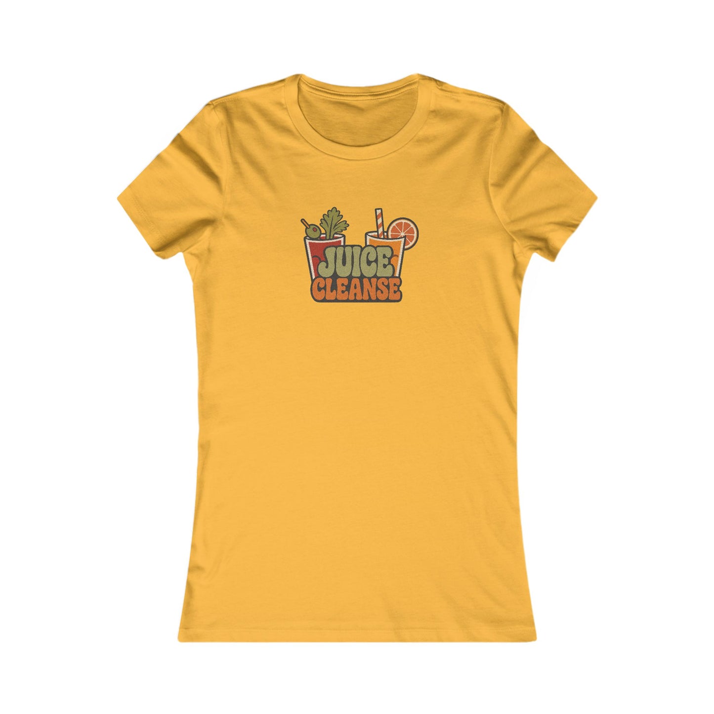Juice Cleanse Liquid Diet — Boozy Brunch Retro Women's Tee (Light)