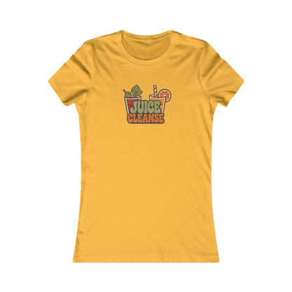 Juice Cleanse Liquid Diet — Boozy Brunch Retro Women's Tee (Light)