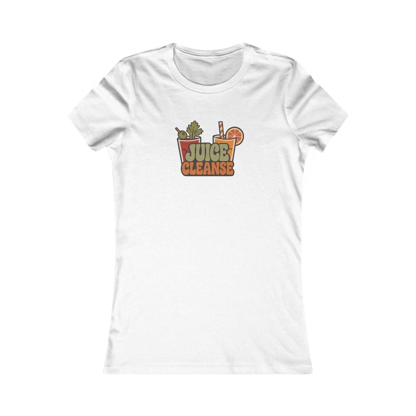Juice Cleanse Liquid Diet — Boozy Brunch Retro Women's Tee (Light)