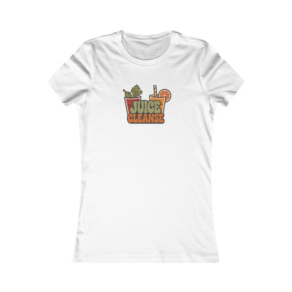 Juice Cleanse Liquid Diet — Boozy Brunch Retro Women's Tee (Light)